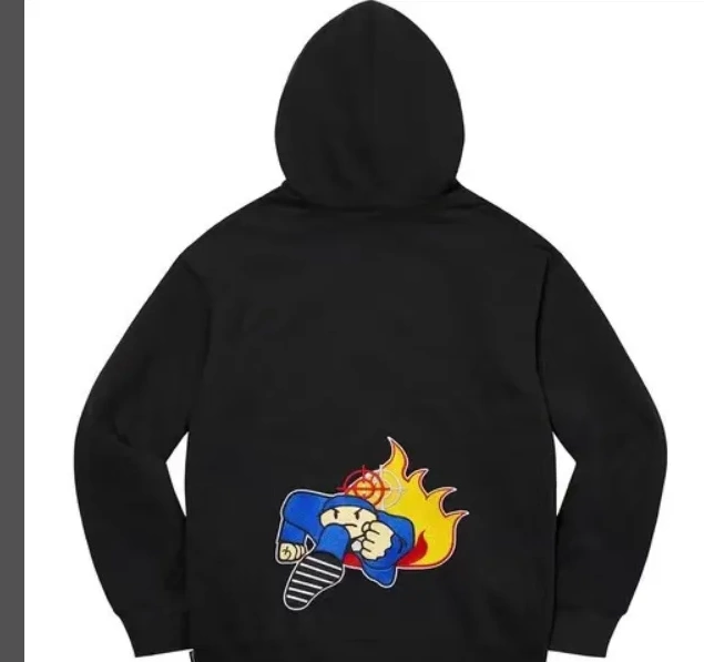 22FW Hooded Flower Black Grey L Down M Records Duck S XL 0714